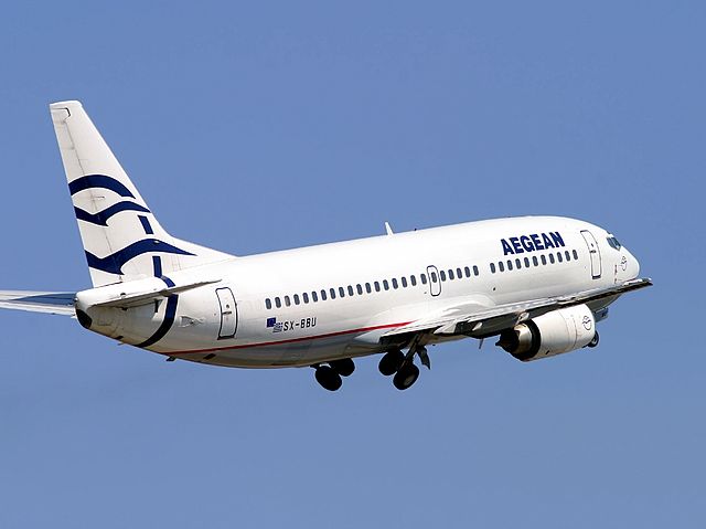 Aegean Airlines afmetingen en gewicht - Afmeting